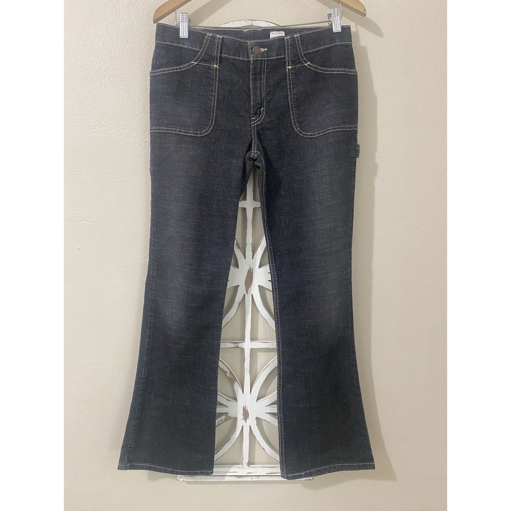Vintage Levi's Super Low Boot Cut 7 Jr M Womens Carpenter Jeans Denim